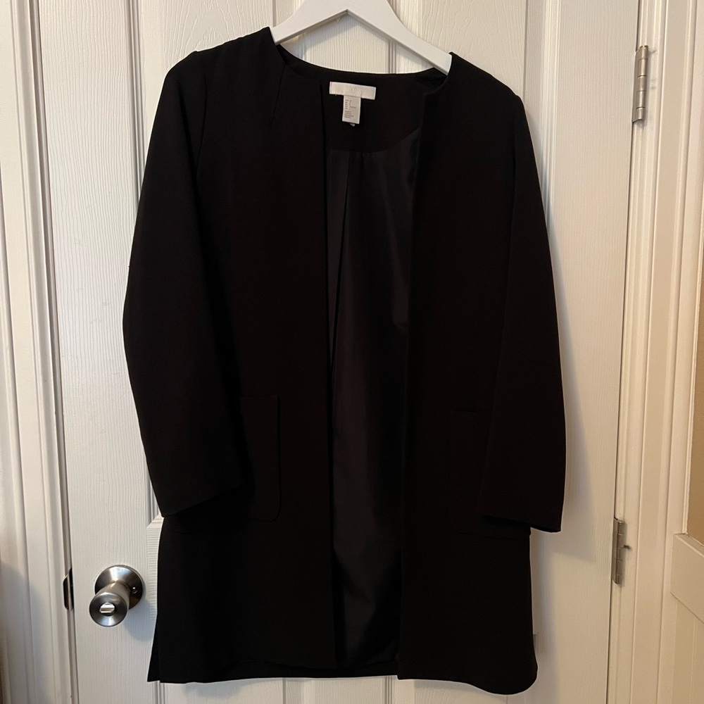 H&M Classic Black Women's Blazer Jacket